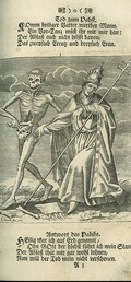 Death dances with the pope
