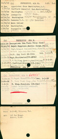 Ada M. Pendleton's Nurse Corps Index Cards