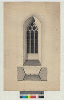 Sauvon kirkko, detalji, mittauspiirustus