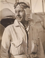 Portrait of aviator Jean Batten, Sydney, 30 May 1934