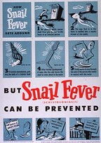 But snail fever (schistosomiasis) can be prevented