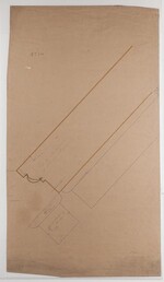 Full size section of cornice for gable over meeting room