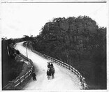 Soldiers Gap on the newly completed section of highway at Mt Victoria.