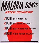 Malaria don'ts after sundown