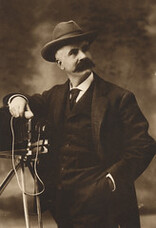 Self-portrait, Reuben R. Sallows, date unknown