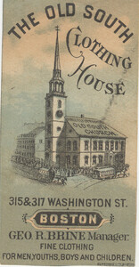 Old South Clothing House