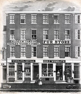 Womrath & Neville, manufactory of fringes, tassels, cords & c. & Geo. F. Womrath, fur store, 15 & 13 North Fourth Street, Philadelphia, [December 1846]