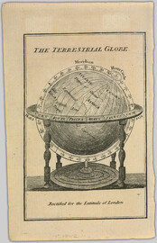 The terrestrial globe rectified for the latitude of London