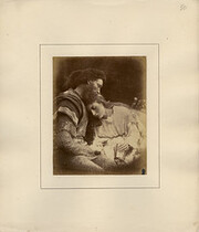 "The parting of Sir Lancelot and Queen Guinevere"