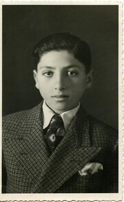 Photo postcard, portrait, Armenian boy