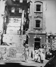 University of Technology, Hietalahdentori. Wartime damage.