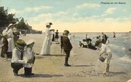 Playing on the Beach