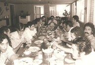 RecepciÃ³n en MazatlÃ¡n al Ing. Julio CortÃ©z HernÃ¡ndez, director de la CONETI e Ing. Jaques Auval, delegado de la FederaciÃ³n de Industriales de Francia, el dÃ­a 12 de Sept. de 1971