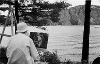 Unknown Painter at Bon Echo