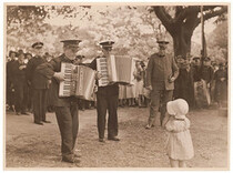 Salvation Army in the Domain, c. 1930s by Sam Hood