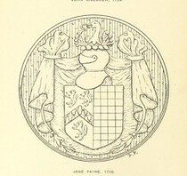 British Library digitised image from page 148 of "The Church Heraldry of Norfolk: a description of all coats of arms on brasses, monuments, etc, now to be found in the county. Illustrated ... With Notes from the inscriptions attached"
