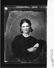 Portrait photograph of a young woman n.d.