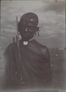 A masai man.