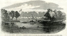 Civil War in America: Drury's Bluff, a Confederate position on the James River, near Richmond