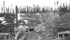 Mine entrance