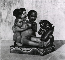 Male assistance during labor in Bali