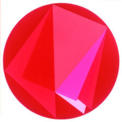 GeomÃ©trico Circular II Autor: Irene Buarque Ano: 1971 TÃ©cnica: Serigrafia (22/30) DimensÃ£o: 65cm x 65cm