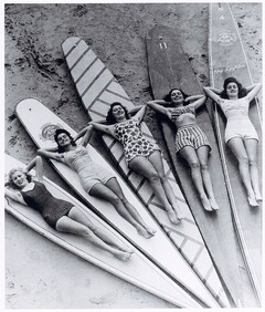 Surf sirens, Manly beach, New South Wales, 1938-46