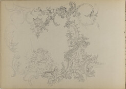 Johann Friedl's sketchbook: sculptural decorations