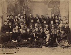 Portrait of large gathering, date unknown