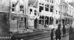 The morning after the Barrington St. fire