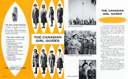 Canadian Girl Guides Brochure - front of 4 panels