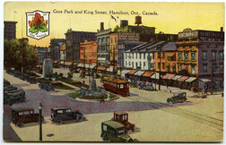 Gore Park and King Street, Hamilton, Ont., Canada. n.d.