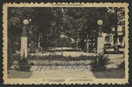 Vals-les-Bains - Parc de l'Intermittente