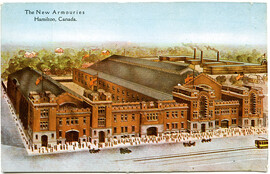 The New Armouries, Hamilton, Canada, ca. 1888-1900