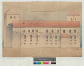 Turun linna, mittauspiirustus, 1914