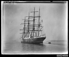 MAGDALENE VINNEN awaiting cargo in Sydney Harbour