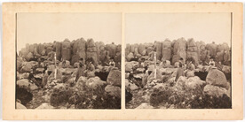 Hiking group, men and women, Mt Wellington