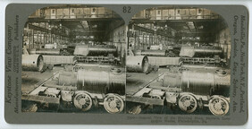Baldwain Locomotive Works, Philadelphia- General View of the Erecting Shop