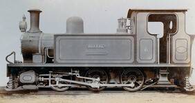 Side tank engine 'Huaral' built by Hawthorn Leslie
