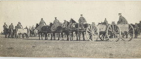 Driver training in England, 1915  (thought to be in the Witley area)