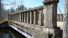 Concrete Bridge - Old Highway 41 - Northbrook