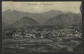 Die (DrÃ´me). - Vue gÃ©nÃ©rale