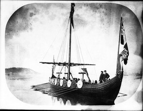 Replica viking vessel VIKING