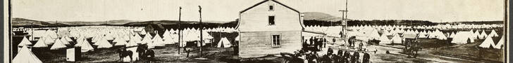 General view of Valcartier Camp, Montreal Daily Star, p.17, 5 September 1914